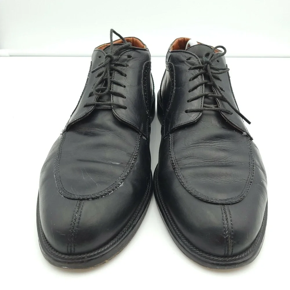 Cable & Company Oxford Shoes‎ Mens 11 1/3D  Italy Black Leather Butcher Toe